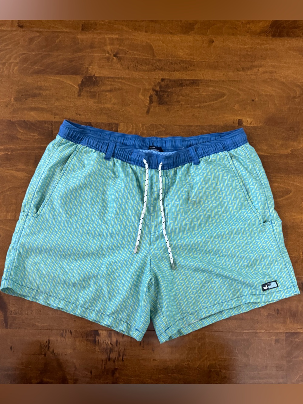 Men’s large Southern Marsh Swim Trunks. Like New